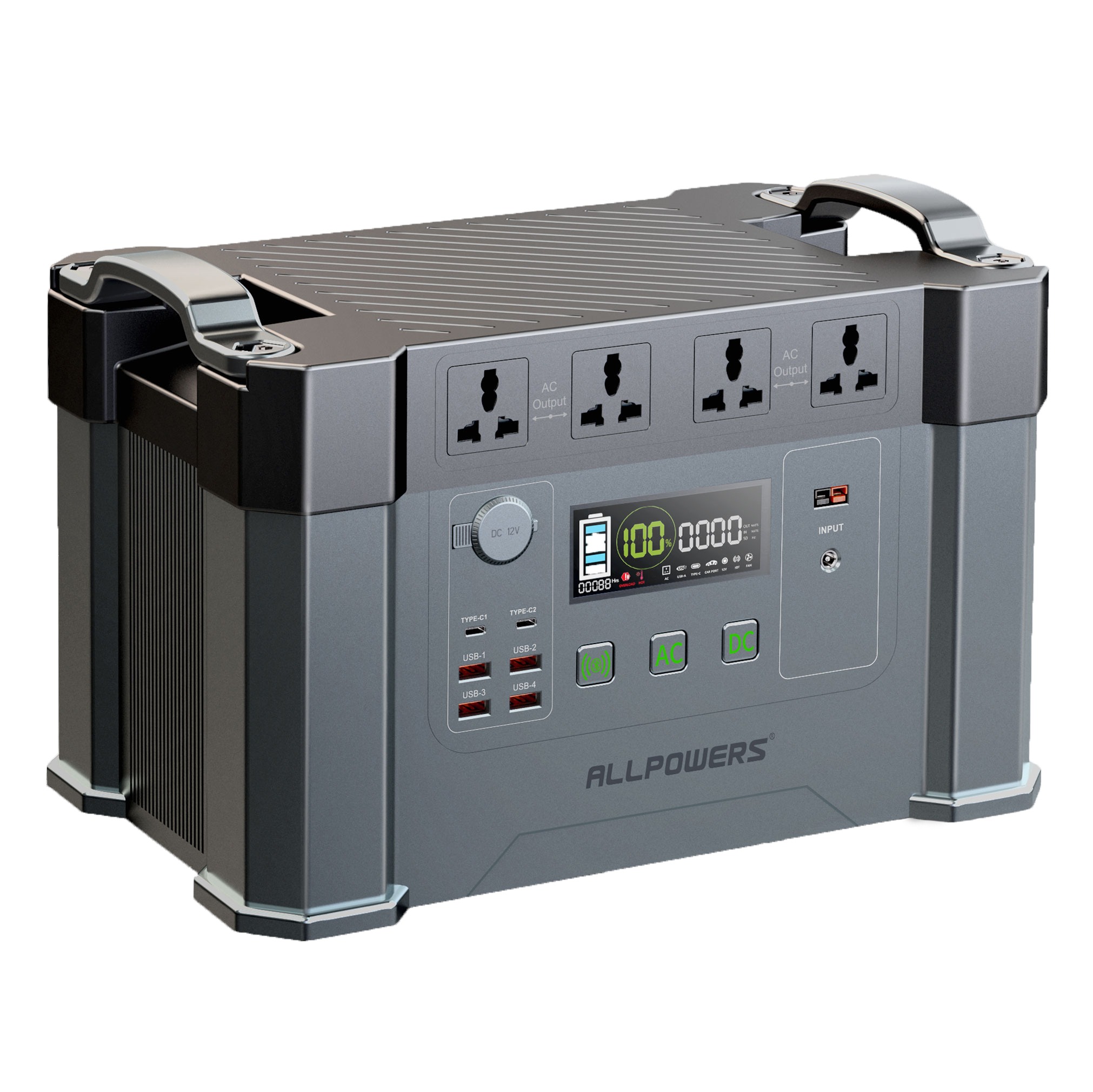 Estación de Energía Portátil Solar